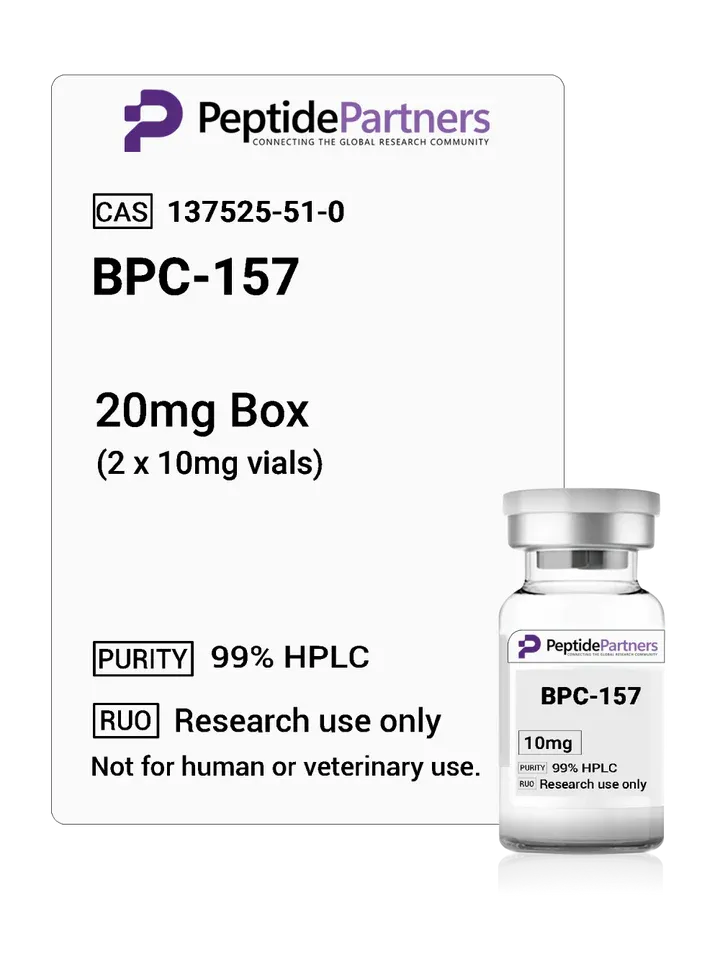 BPC-157 Peptide research vial